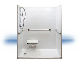Walk in shower in Lincoln City by Independent Home Products, LLC